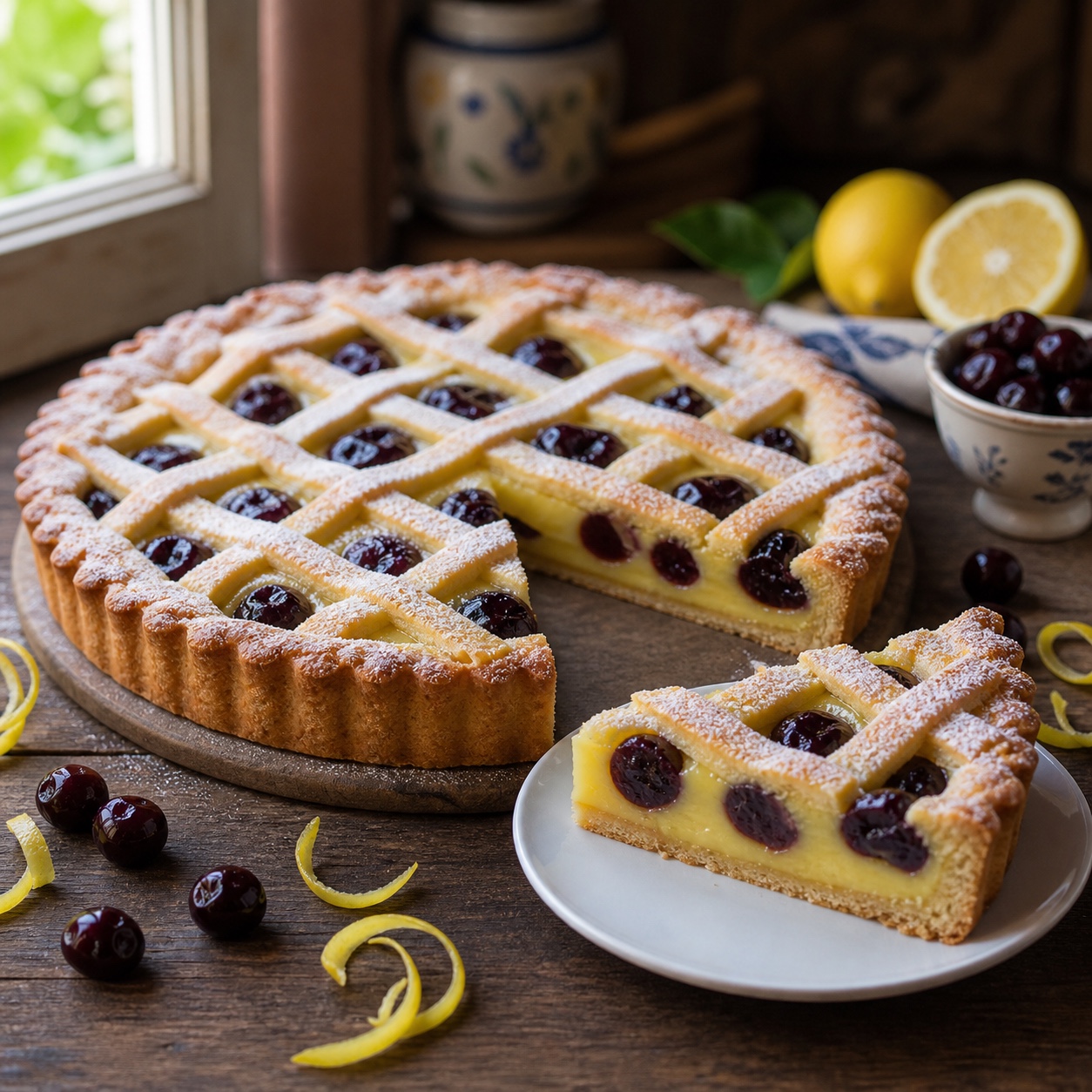 Crostata amalfitana