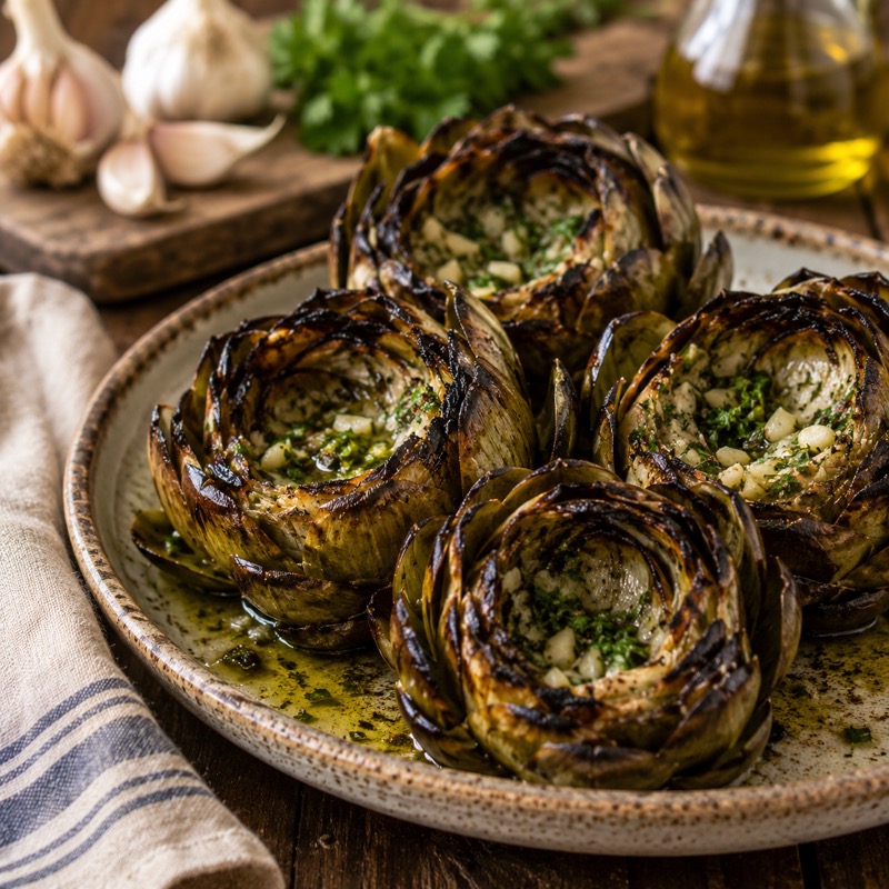 Grilled Artichokes