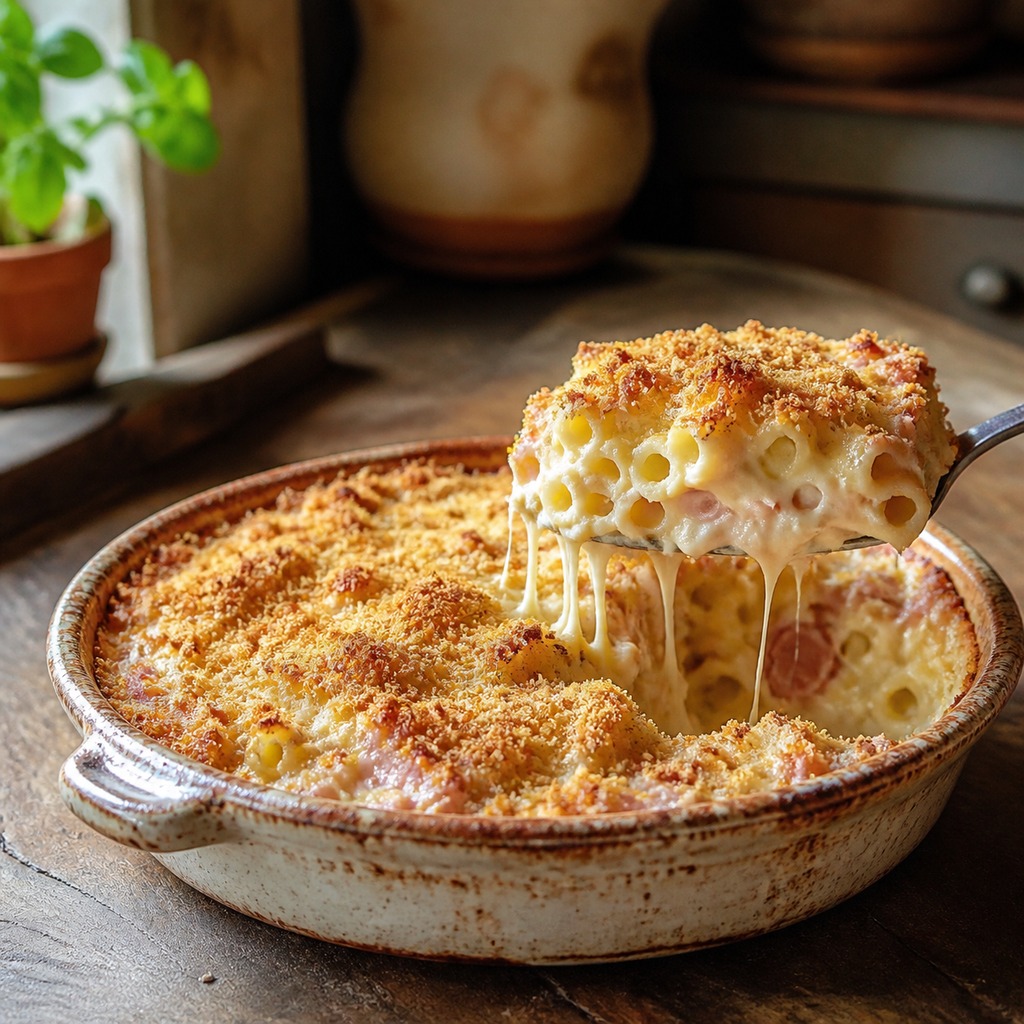 Maccheroni al gratin
