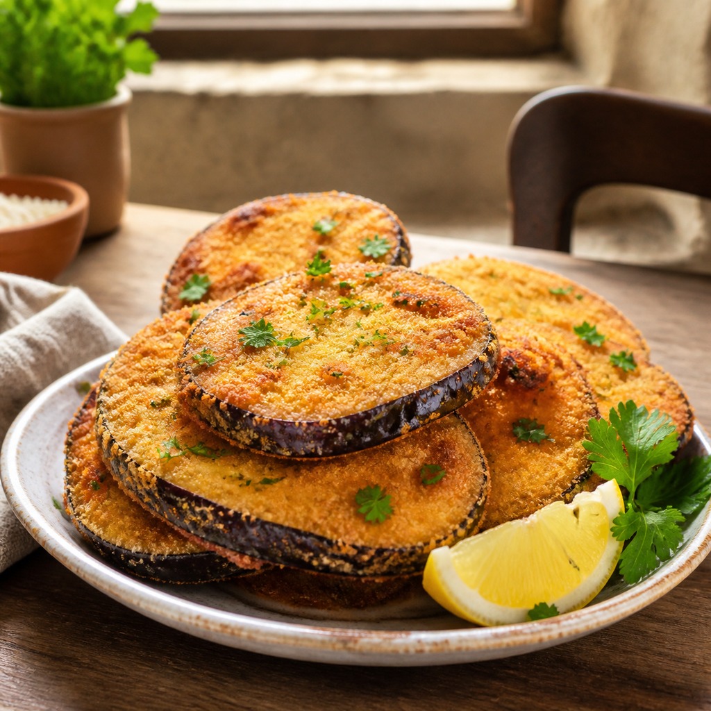 Melanzane a cotolette