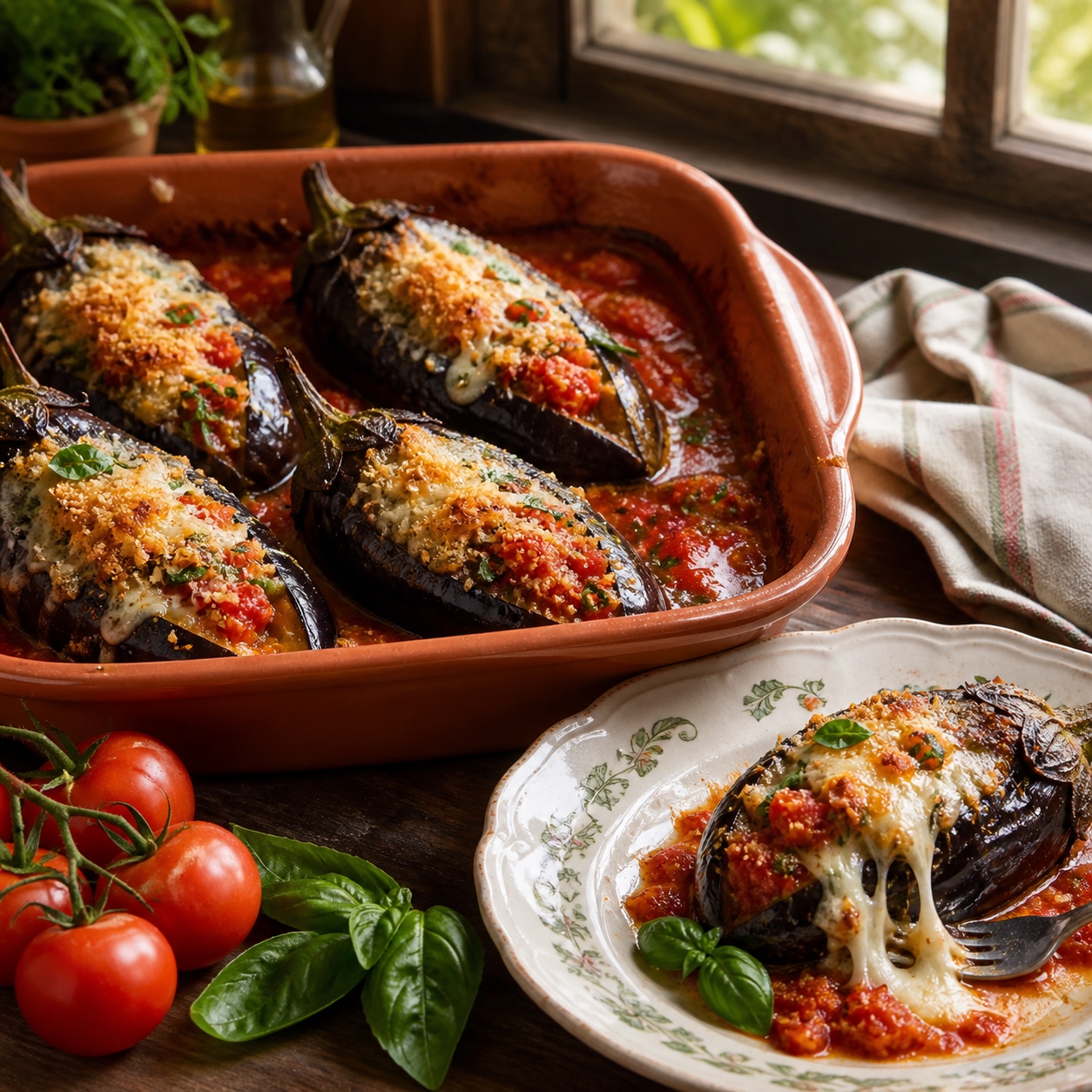 Melanzane 'mbuttunate