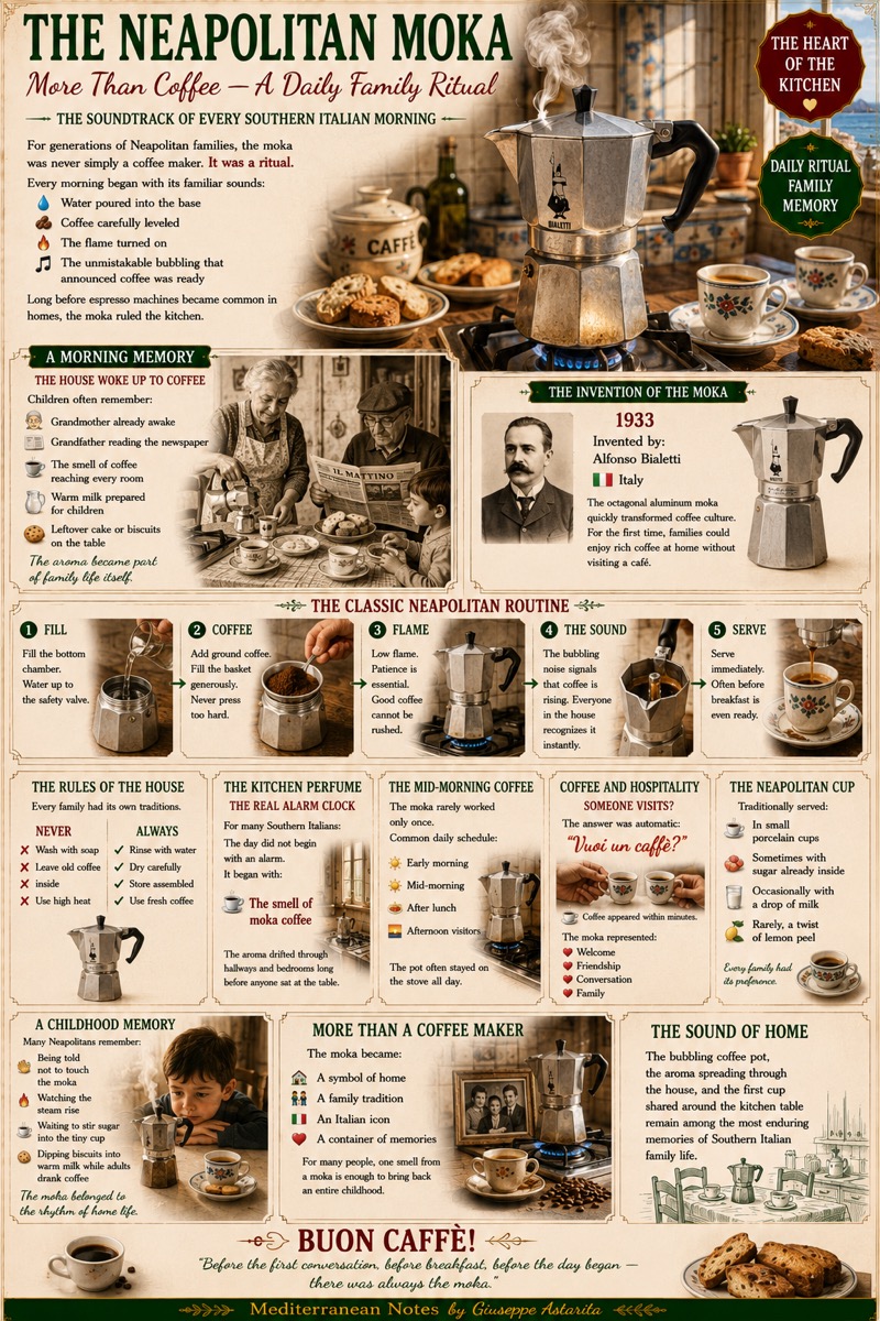 Il Caffè della Moka — infographic by Giuseppe Astarita