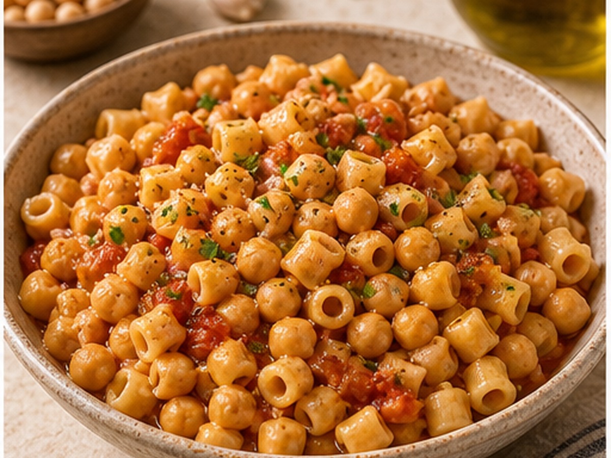 Pasta E Ceci Rapida