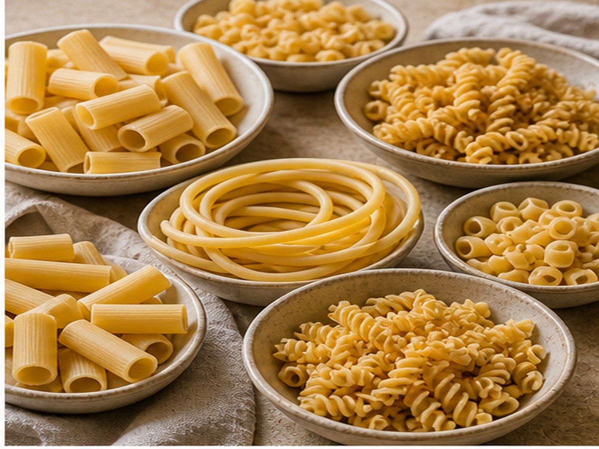 Pasta shapes of Naples