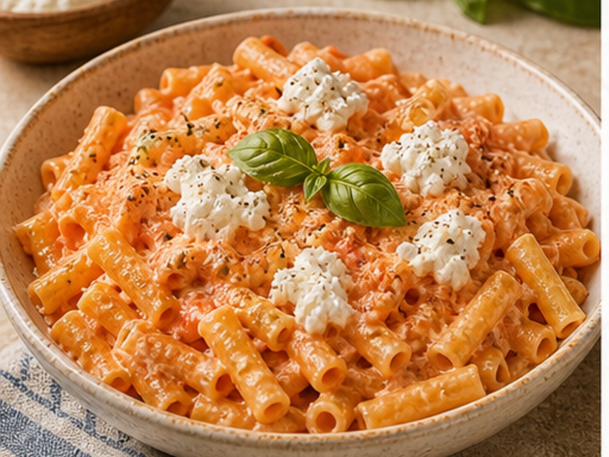 Pasta con ricotta