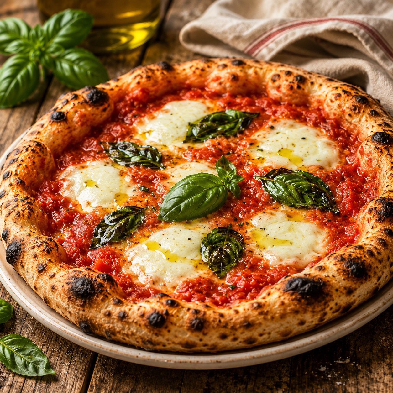 How to make pizza Margherita