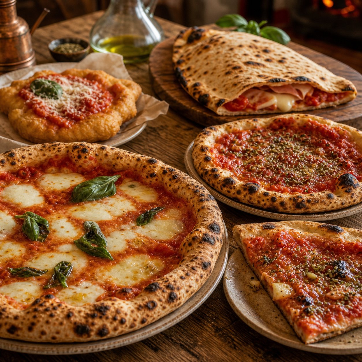 The pizzas of Naples