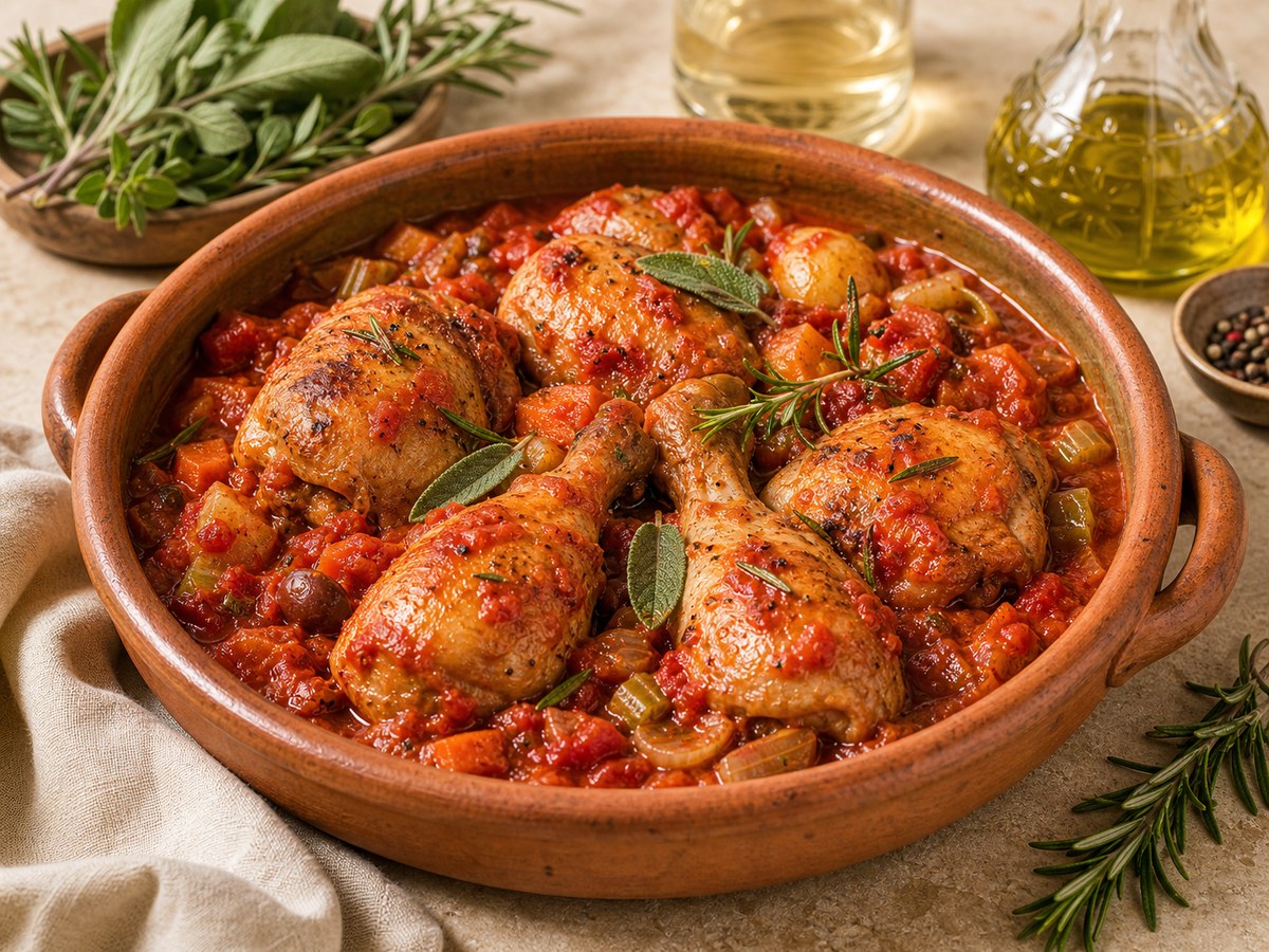Pollo alla cacciatora