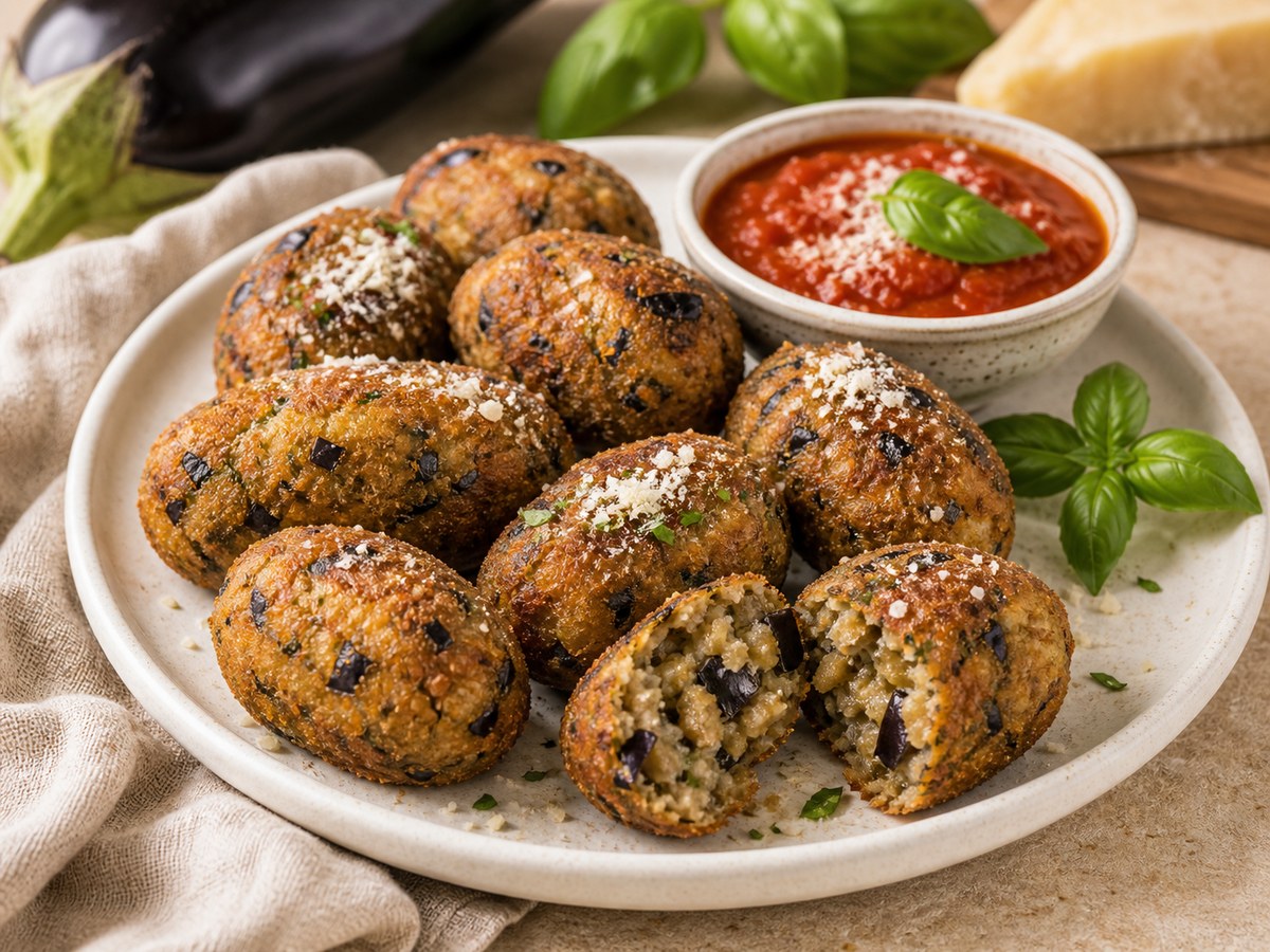 Polpette di melanzane