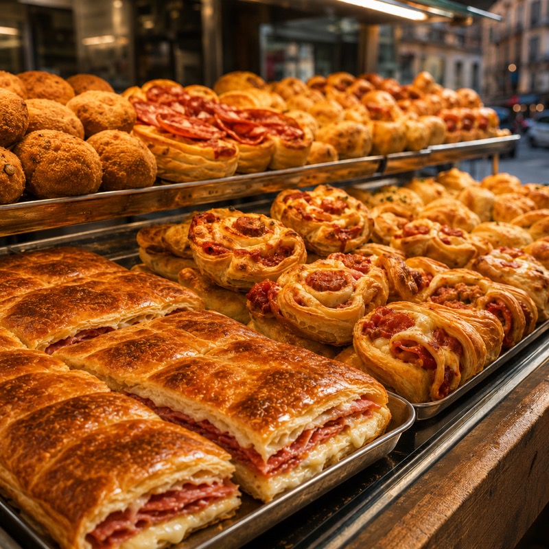 La rosticceria napoletana — rustici e fritti