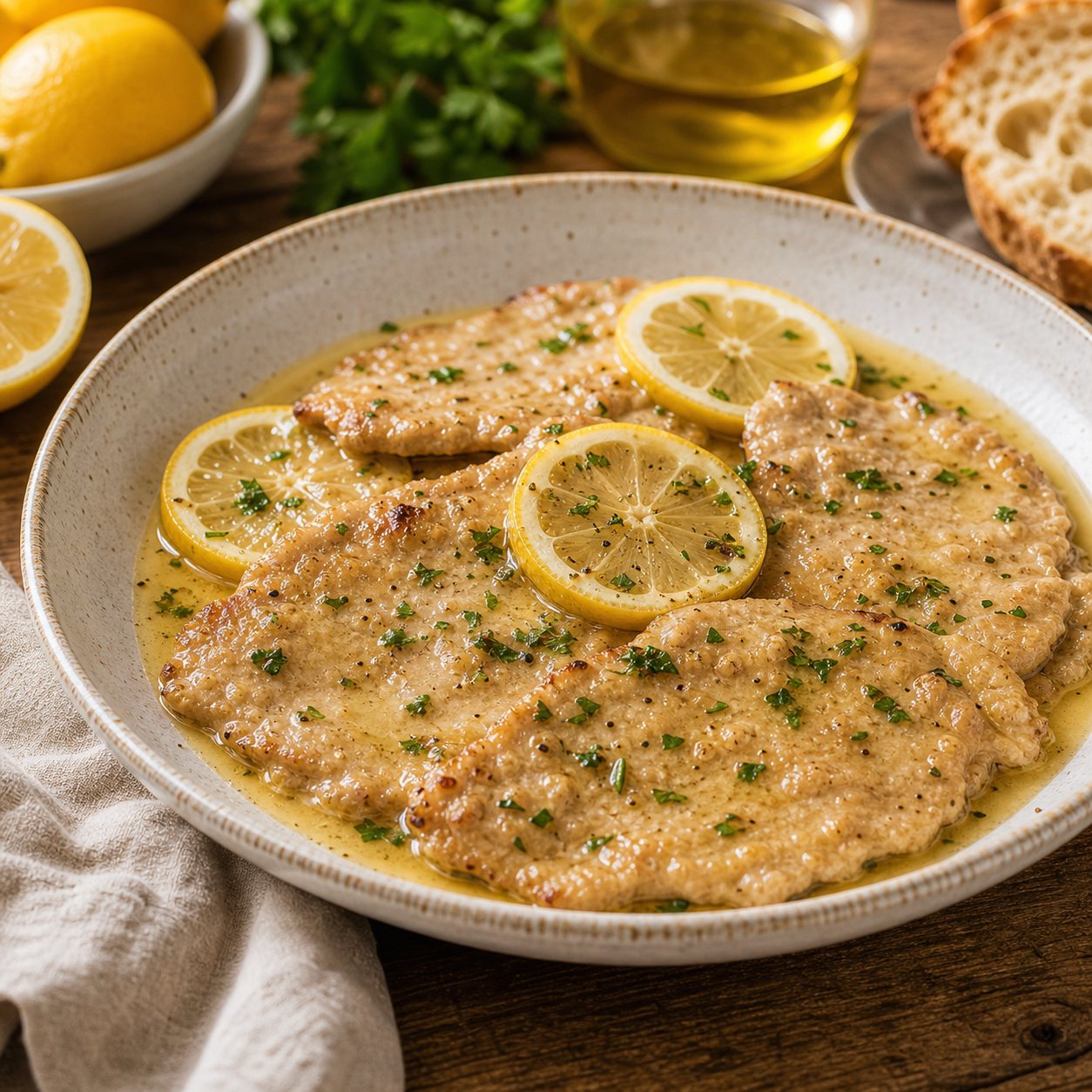 Scaloppine al limone