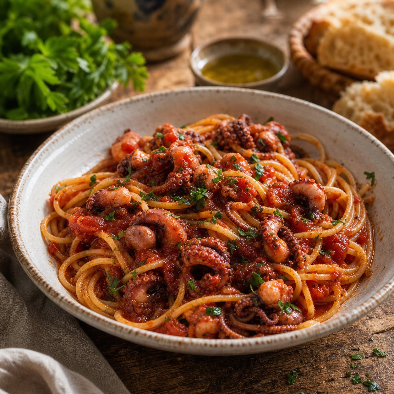 Spaghetti Moscardini
