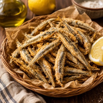 Alici Fritte Semplici