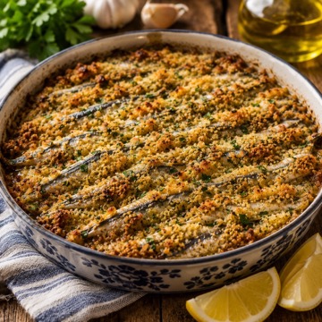 Alici al Gratin Napoletane