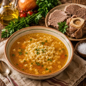 Brodo di Carne alla Napoletana