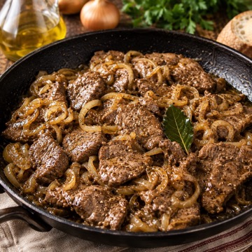 Fegato in Padella alla Napoletana
