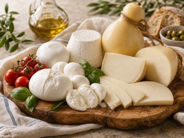 I formaggi di Campania