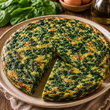 Frittata di Spinaci