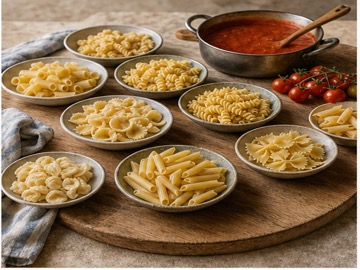 The weekly pasta rotation