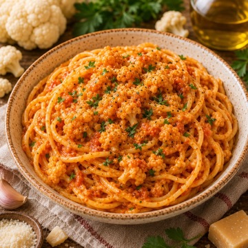 Pasta e cavolfiore alla napoletana