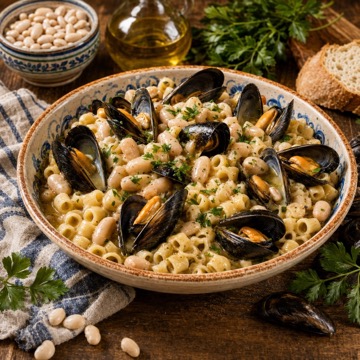 Pasta, Fagioli e Cozze