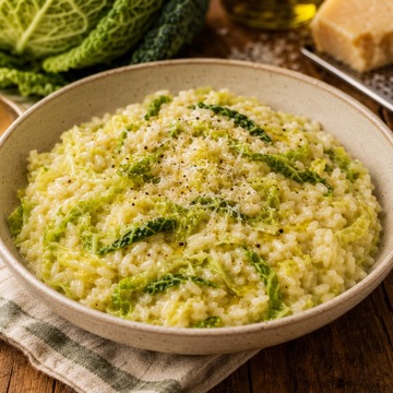 Risotto con Verza