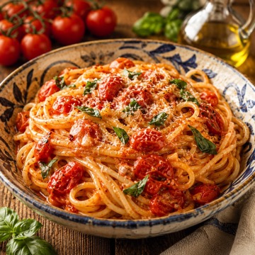 Pasta allo Scarpariello — the shoemaker's pasta