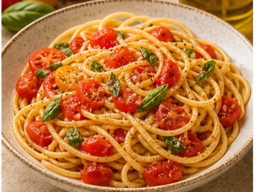 Spaghetti pomodoro fresco