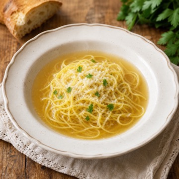 Tagliolini in brodo