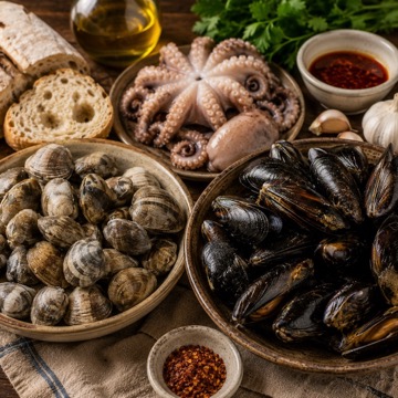 Zuppa di cozze e vongole
