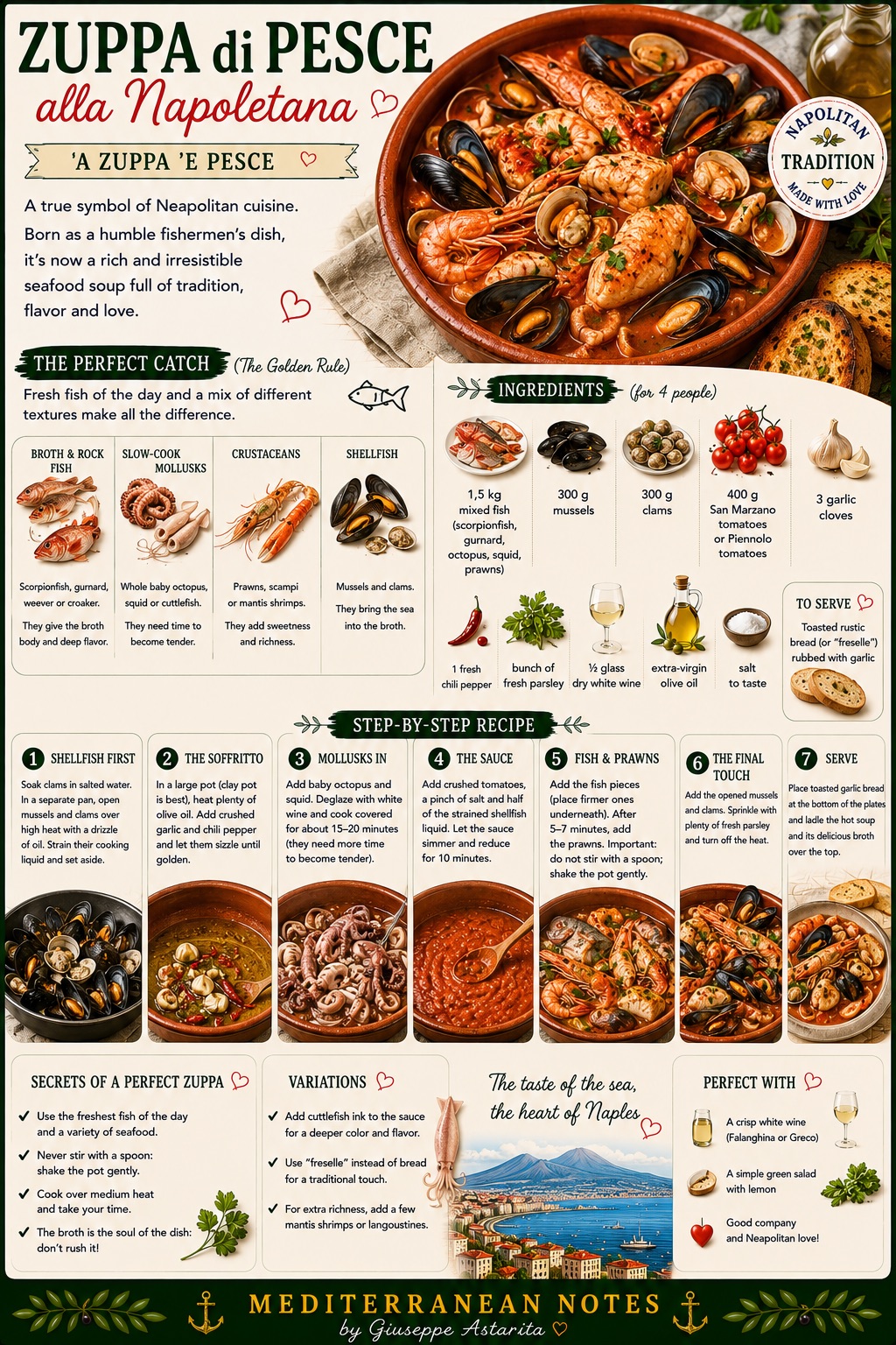Zuppa di pesce alla napoletana -- a zuppa e pesce, Mediterranean Notes